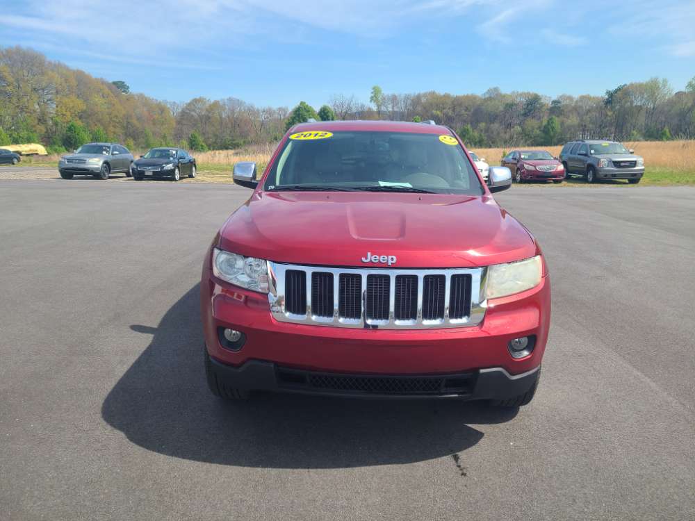 Jeep Grand Cherokee 2012 Red